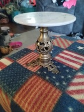 Antique marble brass for sale  Gorham