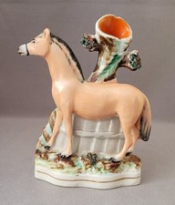 Antique staffordshire horse for sale  RUGBY