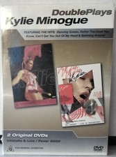 2DVDs promocionais selados KYLIE MINOGUE - "INTIMATE & LIVE" / "FEVER 2002" MUSHROOM, usado comprar usado  Enviando para Brazil