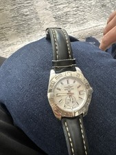 Breitling galactic silver for sale  GRAYS