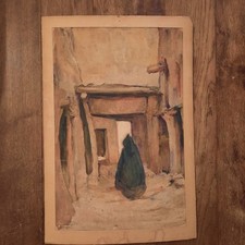 Dessin ancien aquarelle d'occasion  Paris XX