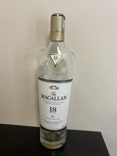 Garrafa vazia de uísque de carvalho xerez Macallan 18 anos 750ml sem cortiça comprar usado  Enviando para Brazil