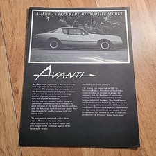 Vintage 1983 avanti for sale  Marshfield