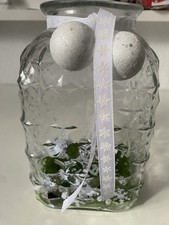 Glas windlicht weiß gebraucht kaufen  Duisburg