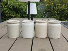 White stoneware jam for sale  DEWSBURY