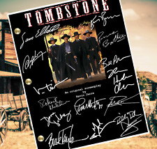 Tombstone script autograph for sale  Hixson