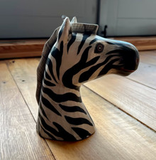 Zebra kopf holz gebraucht kaufen  Moritzburg