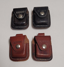 Vintage zippo leather for sale  Hendersonville