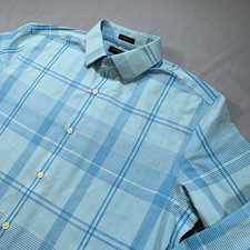 Usado, Camisa masculina Banana Republic xadrez azul L ajuste camden manga longa botão para cima NOVA comprar usado  Enviando para Brazil