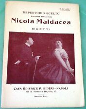 Nicola maldacea repertorio usato  Italia
