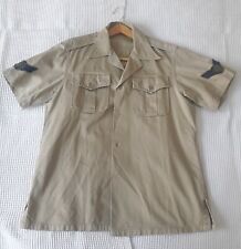 Camicia kaki esercito usato  Genova