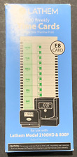Lathem time cards for sale  Springfield