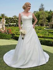 Stunning ivory satin for sale  LONDON