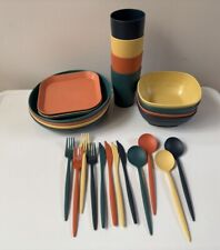 Melamine plastic dinner for sale  North Falmouth