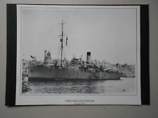 Naval print hms for sale  LANCASTER