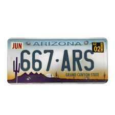 Plaque immatriculation arizona d'occasion  Tours-