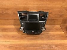 08-2012 TOYOTA HIGHLANDER NAVEGAÇÃO ESTÉREO MP3 MAPA GPS DISPLAY TELA MOLDURA FABRICANTE DE EQUIPAMENTO ORIGINAL comprar usado  Enviando para Brazil