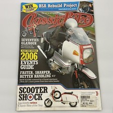 CLASSIC BIKE Magazine #314 MARÇO 2006 Lambretta BMW R100RS Norton 850 Respoking, usado comprar usado  Enviando para Brazil