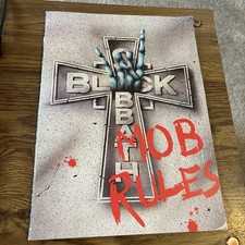 Usado, Programa de concertos Black Sabbath Mob Rules 1981-1982 turnê Reino Unido comprar usado  Enviando para Brazil
