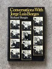 Conversations with Jorge Luis Borges by Richard Burgin,  Holt, Rinehart 1969, usado comprar usado  Enviando para Brazil