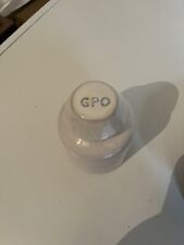 Inkstamped gpo insulator for sale  HULL