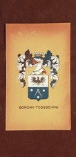 Stemma Bonomi-Todeschini Famiglia nobile Cromolitografia 1880 Annuario nobiltà comprar usado  Enviando para Brazil