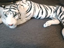 Weißer tiger kuscheltier gebraucht kaufen  Künzell