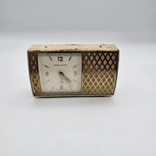 Relógio despertador Phinney Walker viagem corda retrô meados do século restauração funciona comprar usado Relógio despertador Phinney Walker viagem corda retrô meados do século restauração funciona comprar usado  Enviando para Brazil