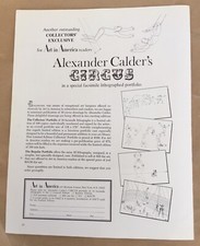 Alexander calder circus for sale  Johnson City