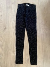 Black velvet jeans for sale  TELFORD