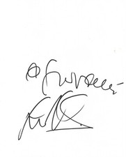 Lucio dalla autografata usato  Vetto