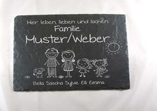 167 haustürschild schiefer gebraucht kaufen  Schauenburg