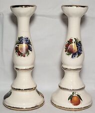 Porcelain candle sticks for sale  GLENROTHES