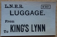 Lner railway luggage for sale  MARKET DRAYTON