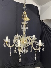 Lampadario vintage vetro usato  Latina
