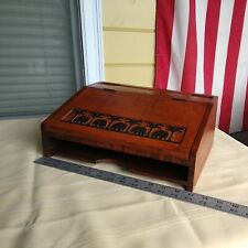 Vtg wood slant for sale  Angelica