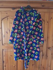 Minecraft boys fleece for sale  GRANTHAM