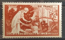 Timbre bienfaisance ptt d'occasion  Billom