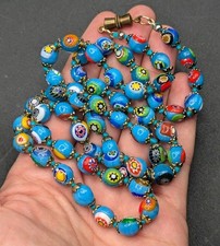 Blue multicolor millefiore for sale  Montrose