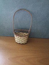 Décoration panier osier d'occasion  Wizernes