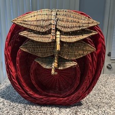 Vintage retro woven for sale  Columbus