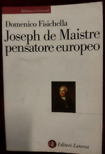 Joseph maistre pensatore usato  Roma