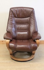 Himolla brown leather for sale  HIGH WYCOMBE