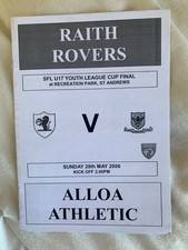 Rath rovers alloa for sale  LYMM
