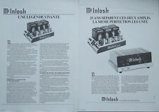 Brochures amplis intosh d'occasion  Rennes-