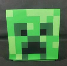 Luminária de mesa Minecraft Creeper com som abajur de mesa luz noturna humor decoração quarto ícone, usado comprar usado  Enviando para Brazil