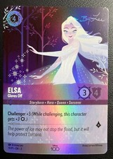 Luvas Disney Lorcana D 100 Elsa Off 19/P1 folha promocional, usado comprar usado  Enviando para Brazil