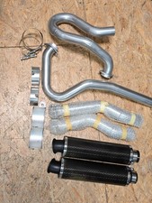 Auspuff carbon harley gebraucht kaufen  Bochum