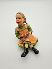 Conjunto de banco de leitura Candy Designs Noruega menina jardim escolar estatueta comprar usado  Enviando para Brazil