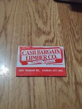 Unstruck matchbook cash for sale  Central Square